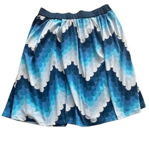 LulaRoe Blue Mermaid skirt